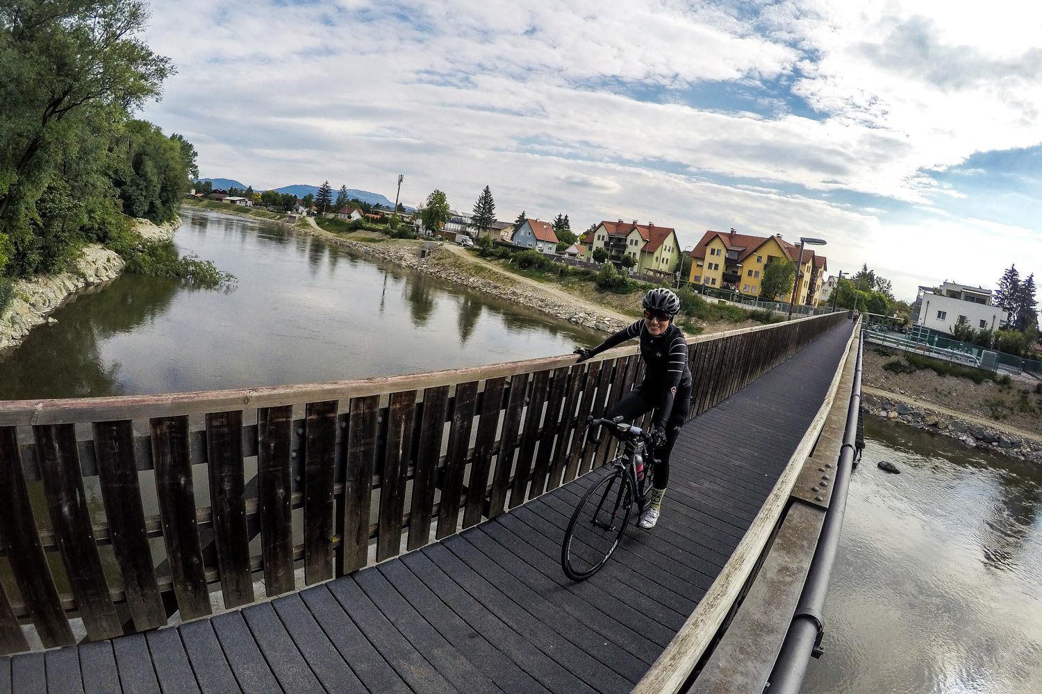 Bikepacking zum Großglockner: Am Murradweg unterwegs Richtung Köflach