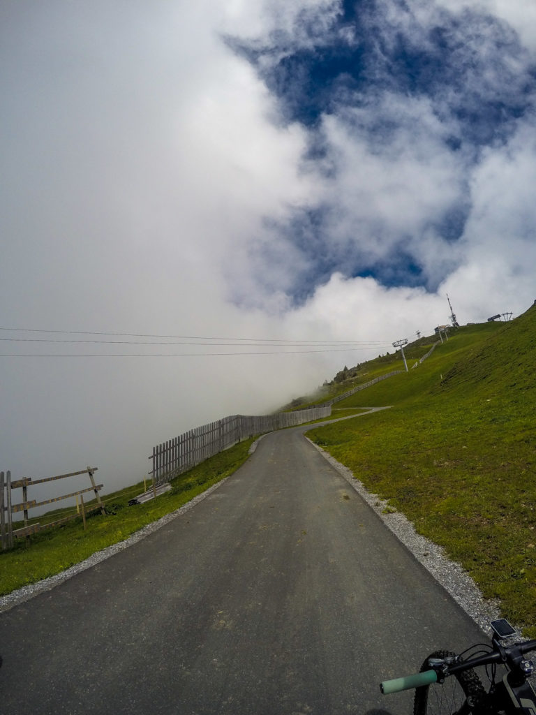 Mountainbiken, Mountainbike-Tour, Kitzbüheler Horn, Kitzbühel, Gipfel