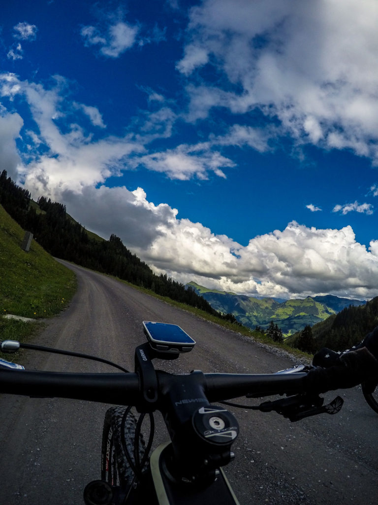 Mountainbiken, Mountainbike-Tour, Kitzbühel, Streif, Mausefalle