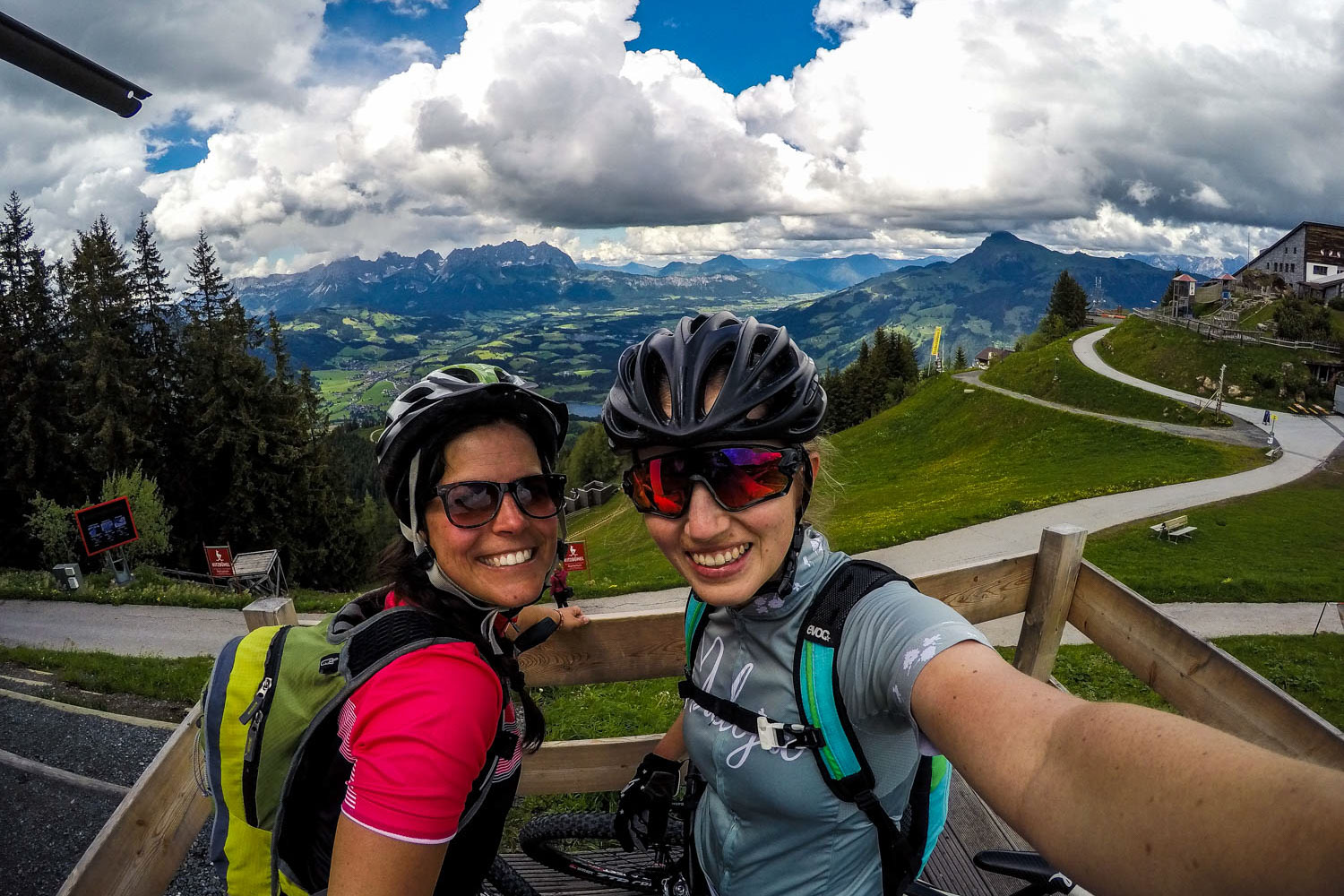 Mountainbiken, Mountainbike-Tour, Kitzbühel, Mausefalle, Streif, Schwarzsee, Kitzbüheler Horn
